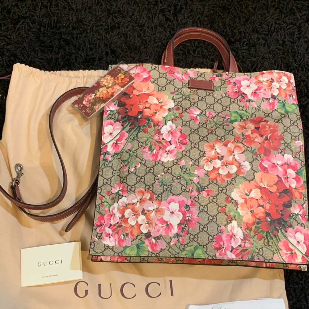 ❌SOLD❌NWT GUCCI BLOOMS TOTE